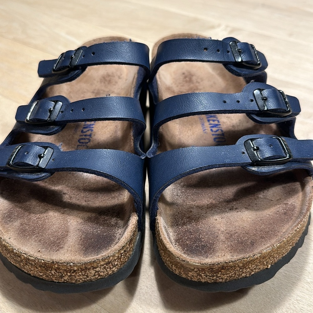 Birkenstock Florida Birko-Flor Sandal Sz 37 - Picture 10 of 11